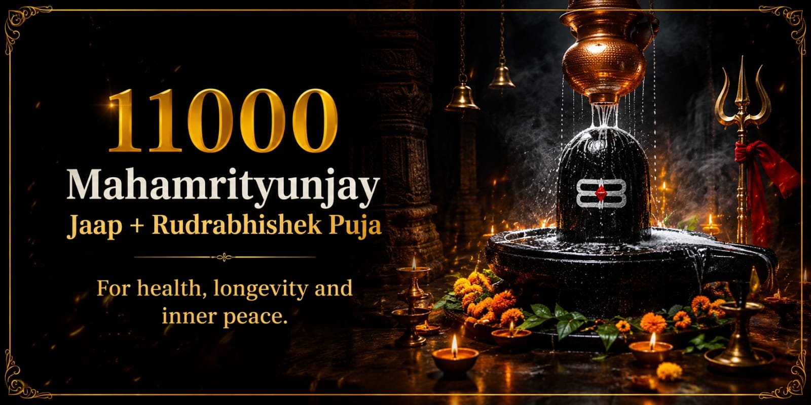11000 Mahamrityunjay jaap & Rudrabhishek Puja