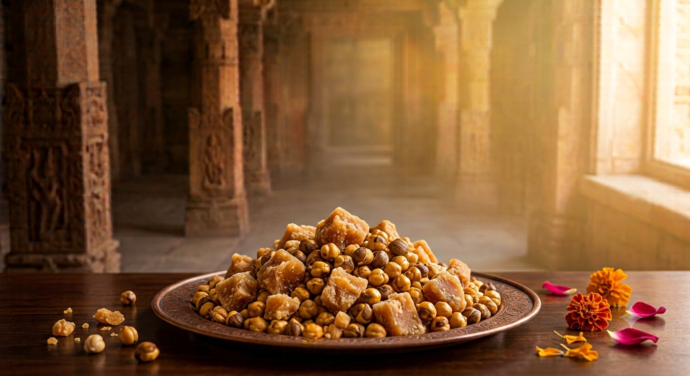 Gud-Chana Bhog