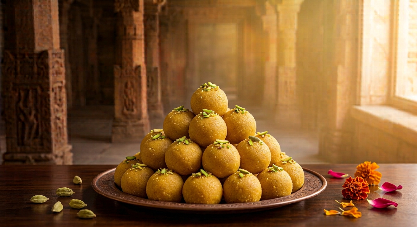 Besan Laddu Bhog