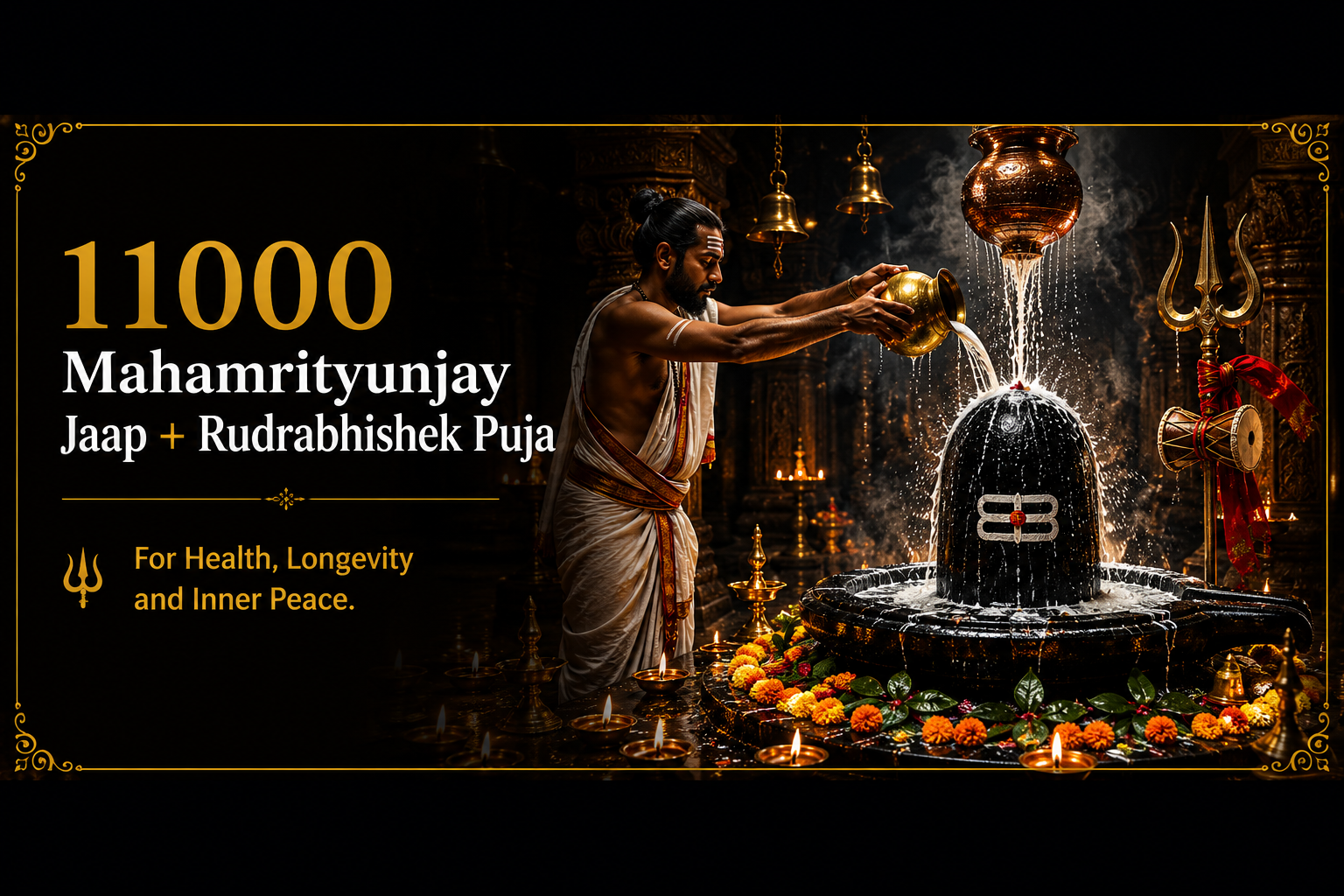 11000 Maha Mrityunjay Jaap & Rudrabhishek Puja